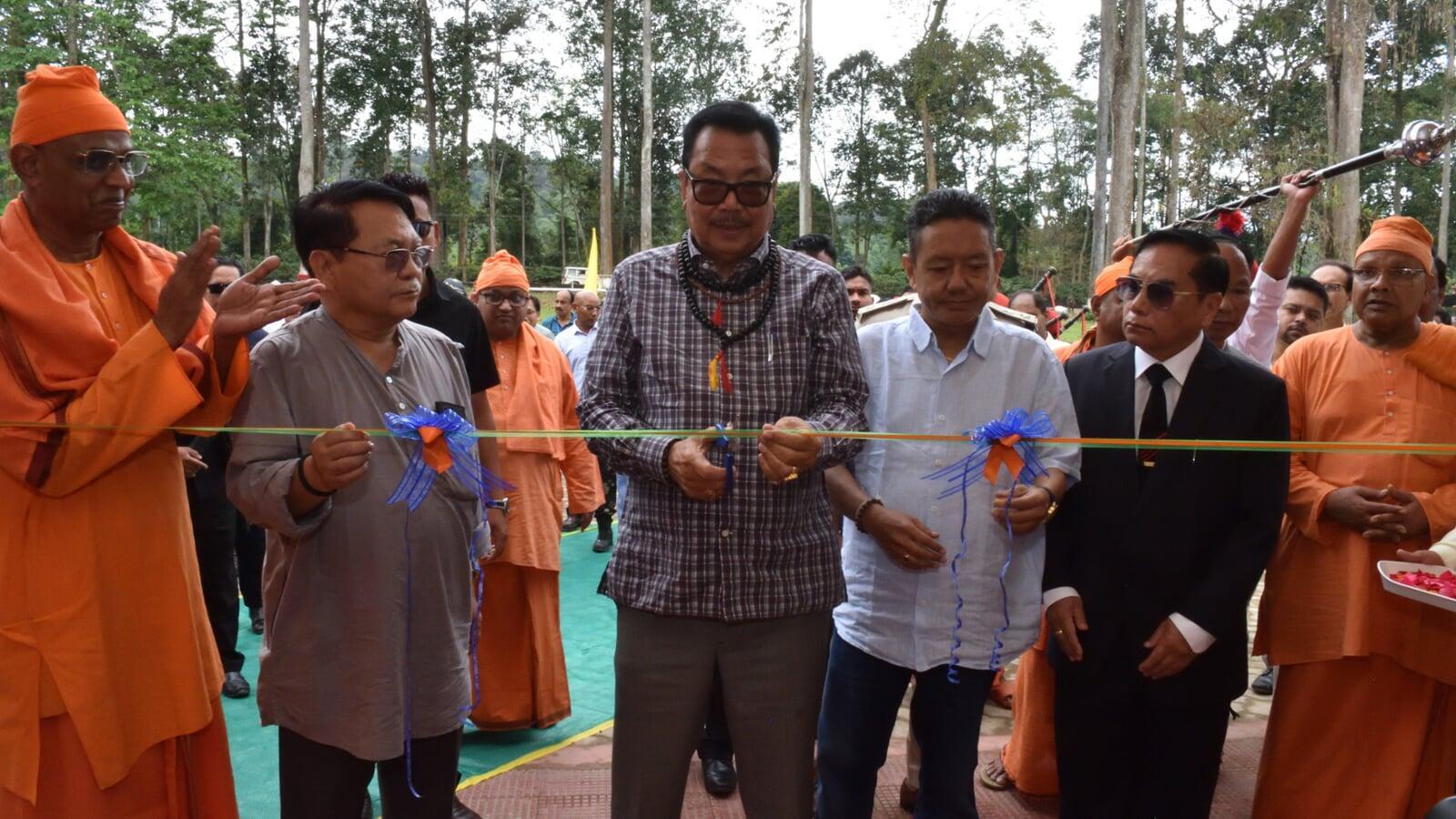Inauguration of Abhedananda Bhavan